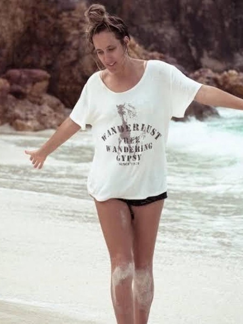 Spell Wanderlust Tee - M EUC